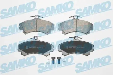 Гальмівні колодки, дискове гальмо (набір) SAMKO 5SP615