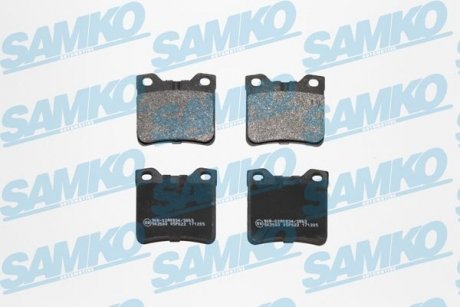 Тормозные колодки, дисковый тормоз.) SAMKO 5SP622 (фото 1)