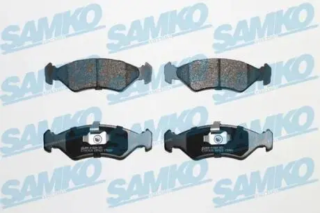 Тормозные колодки, дисковый тормоз.) SAMKO 5SP625
