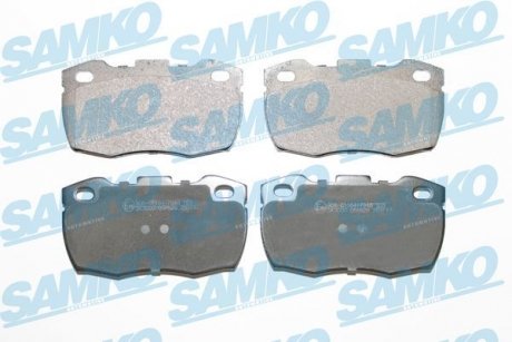 Тормозные колодки, дисковый тормоз.) SAMKO 5SP626 (фото 1)