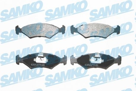 Тормозные колодки, дисковый тормоз.) SAMKO 5SP628