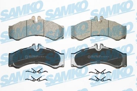 Тормозные колодки, дисковый тормоз.) SAMKO 5SP633 (фото 1)