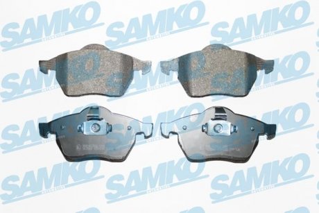 Тормозные колодки, дисковый тормоз.) SAMKO 5SP635 (фото 1)