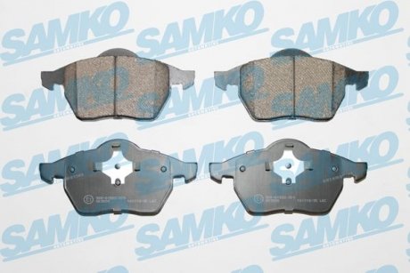 Тормозные колодки, дисковый тормоз.) SAMKO 5SP639 (фото 1)