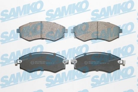 Тормозные колодки, дисковый тормоз.) SAMKO 5SP640 (фото 1)