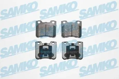 Гальмівні колодки, дискове гальмо (набір) SAMKO 5SP643