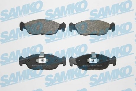 Тормозные колодки, дисковый тормоз.) SAMKO 5SP644 (фото 1)