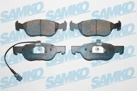Тормозные колодки, дисковый тормоз.) SAMKO 5SP646