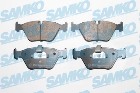 Тормозные колодки, дисковый тормоз.) SAMKO 5SP649 (фото 1)