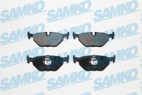 Тормозные колодки, дисковый тормоз.) SAMKO 5SP650 (фото 1)