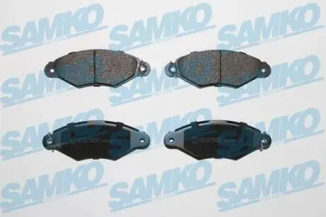 Колодки гальмівні передні 97- (тип Bosch) SAMKO 5SP661