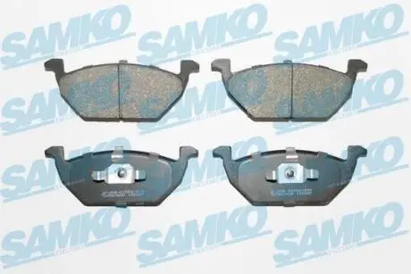 Тормозные колодки, дисковый тормоз.) SAMKO 5SP668