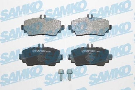 Тормозные колодки, дисковый тормоз.) SAMKO 5SP671 (фото 1)