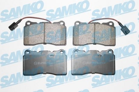 Тормозные колодки, дисковый тормоз.) SAMKO 5SP674 (фото 1)