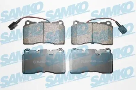 Тормозные колодки, дисковый тормоз.) SAMKO 5SP674