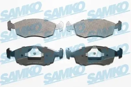 Гальмівні колодки, дискове гальмо (набір) SAMKO 5SP678