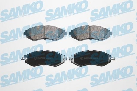 Тормозные колодки, дисковый тормоз.) SAMKO 5SP682 (фото 1)