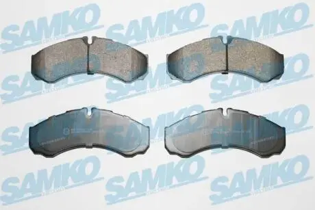 Тормозные колодки, дисковый тормоз.) SAMKO 5SP684