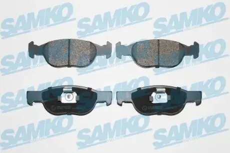 Тормозные колодки, дисковый тормоз.) SAMKO 5SP687