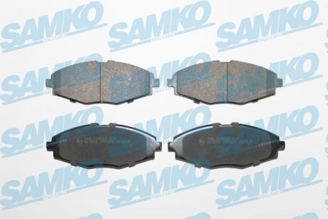Тормозные колодки, дисковый тормоз.) SAMKO 5SP693 (фото 1)