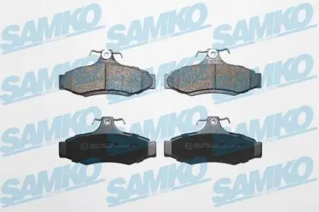 Гальмівні колодки, дискове гальмо (набір) SAMKO 5SP694