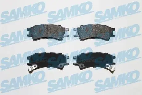 Гальмівні колодки, дискове гальмо (набір) SAMKO 5SP695