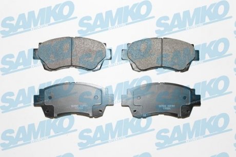 Тормозные колодки, дисковый тормоз.) SAMKO 5SP701 (фото 1)