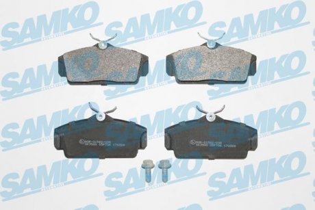 Тормозные колодки, дисковый тормоз.) SAMKO 5SP706