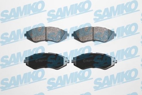 Тормозные колодки, дисковый тормоз.) SAMKO 5SP710