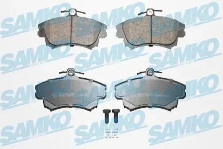 Гальмівні колодки, дискове гальмо (набір) SAMKO 5SP711