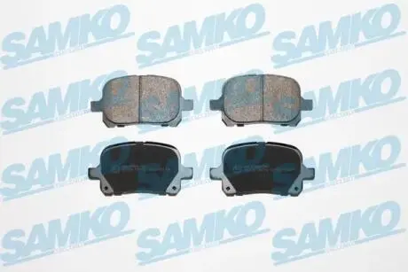 Тормозные колодки, дисковый тормоз.) SAMKO 5SP712