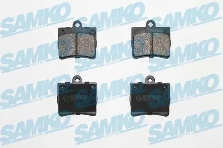 Гальмівні колодки, дискове гальмо (набір) SAMKO 5SP725
