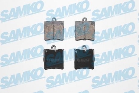 Тормозные колодки, дисковый тормоз.) SAMKO 5SP726 (фото 1)