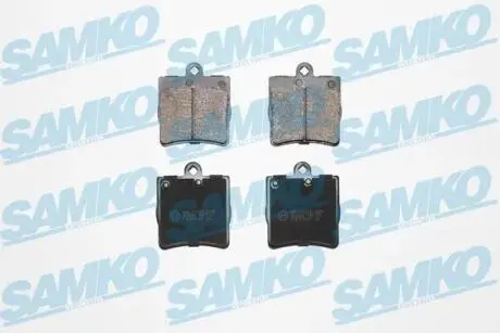 Гальмівні колодки, дискове гальмо (набір) SAMKO 5SP726