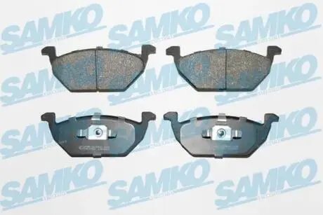 Гальмівні колодки, дискове гальмо (набір) SAMKO 5SP730