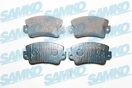 Гальмівні колодки, дискове гальмо (набір) SAMKO 5SP731