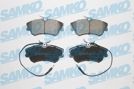 Тормозные колодки, дисковый тормоз.) SAMKO 5SP750