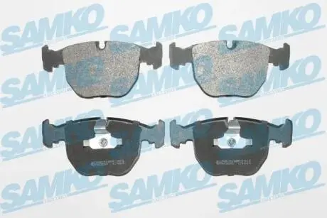 Гальмівні колодки, дискове гальмо (набір) SAMKO 5SP771