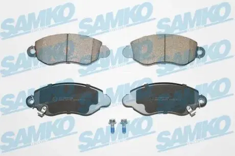 Гальмівні колодки, дискове гальмо (набір) SAMKO 5SP775