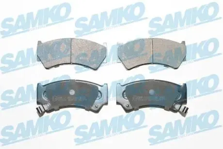 Гальмівні колодки, дискове гальмо (набір) SAMKO 5SP778