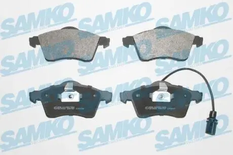 Колодки передні R15, 96-03 (з датчиком) SAMKO 5SP787