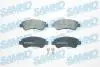 Колодки тормозные передние 01- (тип Bosch) SAMKO 5SP789 (фото 1)