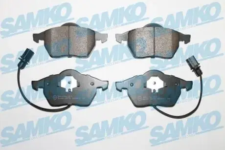 Тормозные колодки, дисковый тормоз.) SAMKO 5SP790