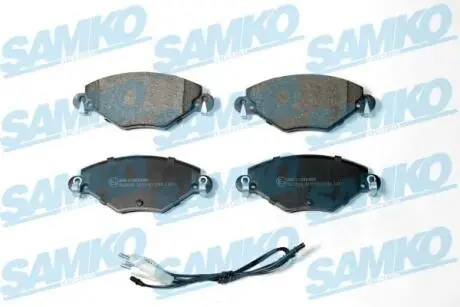 Тормозные колодки, дисковый тормоз.) SAMKO 5SP793