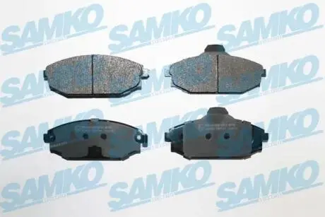 Гальмівні колодки, дискове гальмо (набір) SAMKO 5SP794