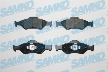 Тормозные колодки, дисковый тормоз.) SAMKO 5SP795 (фото 1)