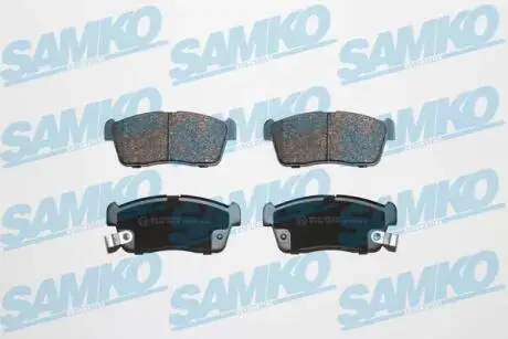 Гальмівні колодки, дискове гальмо (набір) SAMKO 5SP796