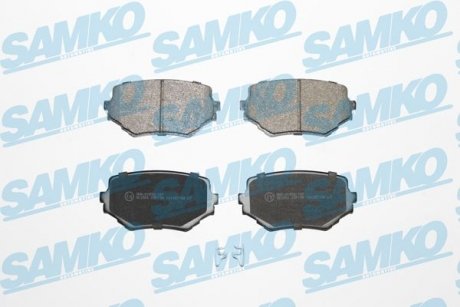 Тормозные колодки, дисковый тормоз.) SAMKO 5SP798 (фото 1)