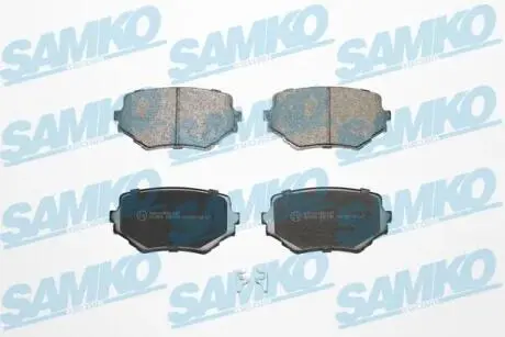 Тормозные колодки, дисковый тормоз.) SAMKO 5SP798