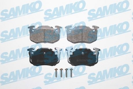 Тормозные колодки, дисковый тормоз.) SAMKO 5SP801 (фото 1)